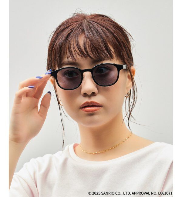  「【WEB限定】Zoff｜はぴだんぶい 調光サングラス｜紫外線で色が変わる 紫外線対策 UVカット｜グッズ  」|サングラス|