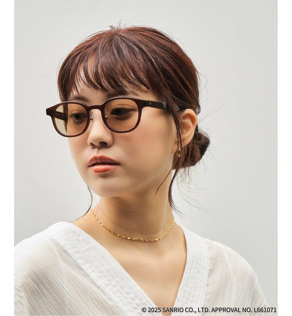  「【WEB限定】Zoff｜はぴだんぶい 調光サングラス｜紫外線で色が変わる 紫外線対策 UVカット｜グッズ  」|サングラス|