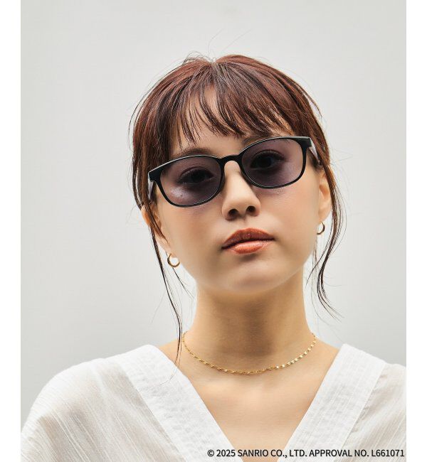  「【WEB限定】Zoff｜はぴだんぶい 調光サングラス｜紫外線で色が変わる 紫外線対策 UVカット｜グッズ  」|サングラス|