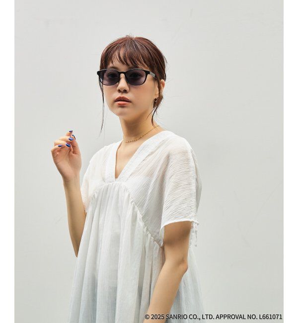  「【WEB限定】Zoff｜はぴだんぶい 調光サングラス｜紫外線で色が変わる 紫外線対策 UVカット｜グッズ  」|サングラス|