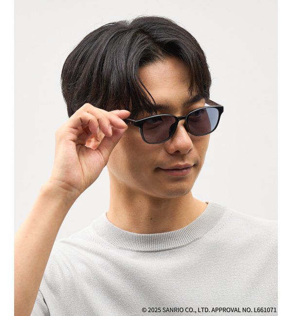  「【WEB限定】Zoff｜はぴだんぶい 調光サングラス｜紫外線で色が変わる 紫外線対策 UVカット｜グッズ  」|サングラス|