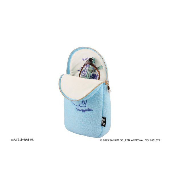  「Zoff｜はぴだんぶい メガネ・サングラスケース｜化粧ポーチ｜可愛い｜ギフト グッズ  」|サングラス|