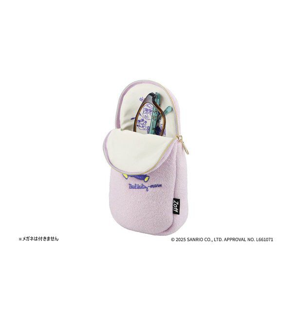  「Zoff｜はぴだんぶい メガネ・サングラスケース｜化粧ポーチ｜可愛い｜ギフト グッズ  」|サングラス|