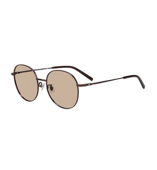  「【WEB 限定】Zoff｜takashi kumagai ボストン型 サングラス 丸型｜メタルフレーム｜紫外線対策 UVカット  」|サングラス|