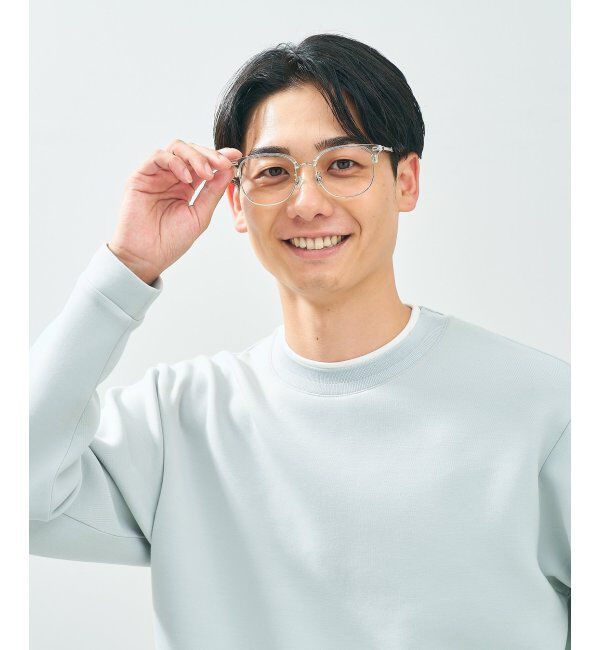  「Zoff｜CLASSIC メガネ | サーモント グランパコア 伊達メガネ 度付き 読書 ビジネス   レンズ交換券付」|メガネ|