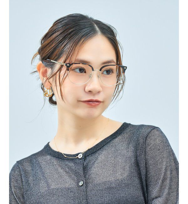  「Zoff｜CLASSIC メガネ | サーモント グランパコア 伊達メガネ 度付き 読書 ビジネス   レンズ交換券付」|メガネ|