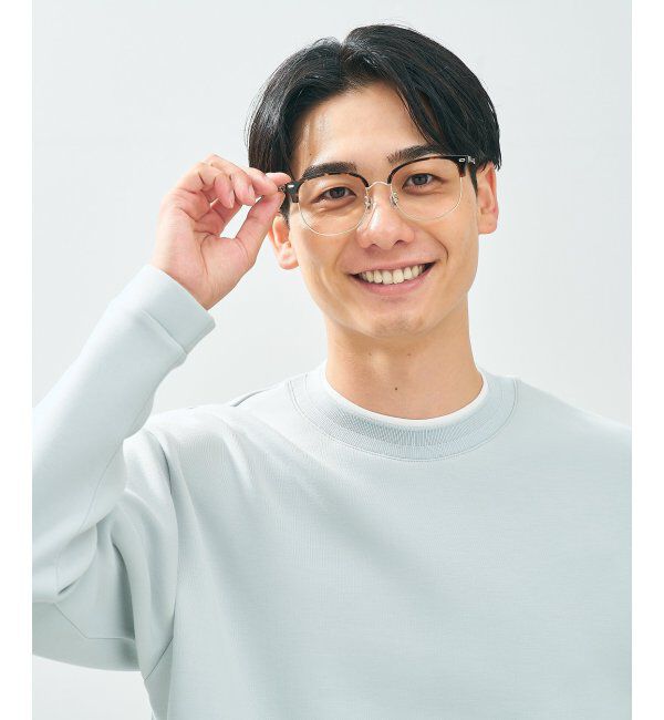  「Zoff｜CLASSIC メガネ | サーモント グランパコア 伊達メガネ 度付き 読書 ビジネス   レンズ交換券付」|メガネ|