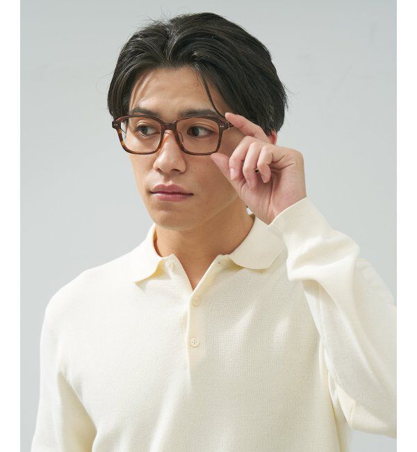  「 ウェリントン型 メガネ | 黒縁フレーム 伊達めがね 度付きユニセックス 読書  CLASSIC  レンズ交換券付」|メガネ|