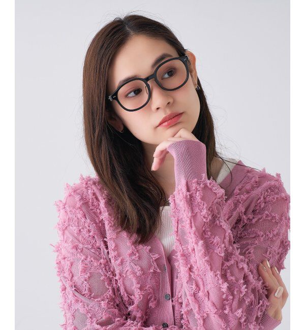  「 ボストン型 メガネ | 黒縁フレーム 伊達めがね 度付きユニセックス 読書  CLASSIC  レンズ交換券付」|メガネ|