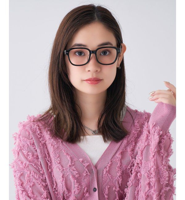  「 ウェリントン型 メガネ | 黒縁フレーム 伊達めがね 度付きユニセックス 読書  CLASSIC  レンズ交換券付」|メガネ|