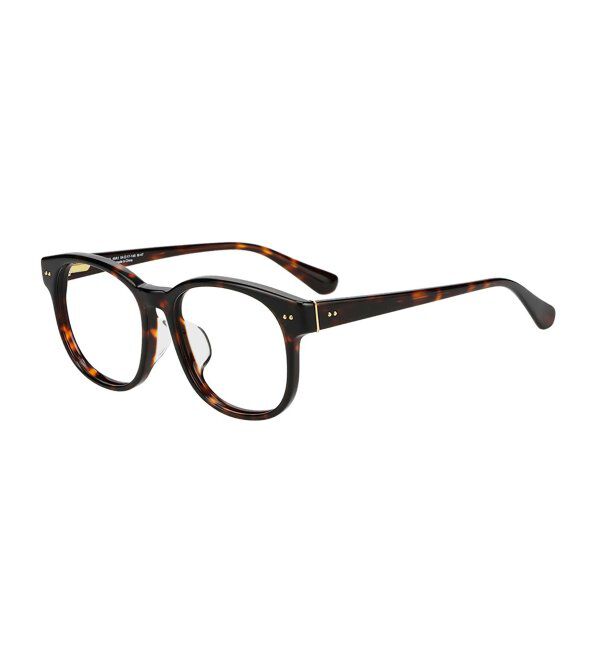  「 ウェリントン型 メガネ | 黒縁フレーム 伊達めがね 度付きユニセックス 読書  CLASSIC  レンズ交換券付」|メガネ|