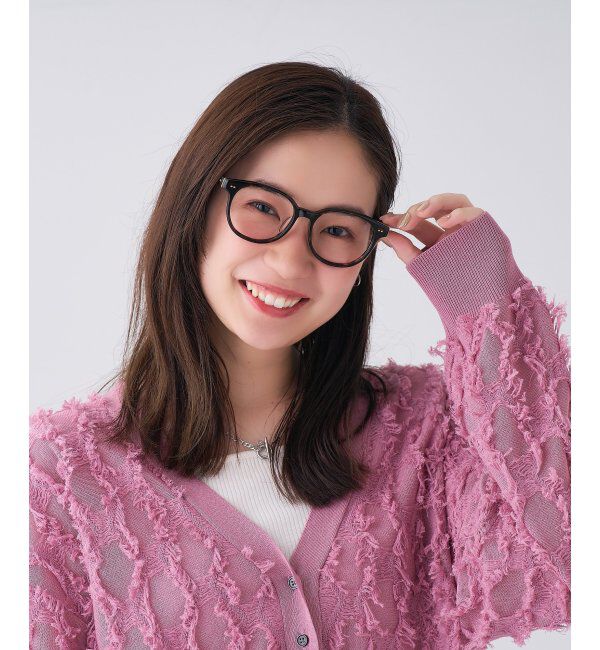  「 ボストン型 メガネ | 黒縁フレーム 伊達めがね 度付きユニセックス 読書  CLASSIC  レンズ交換券付」|メガネ|