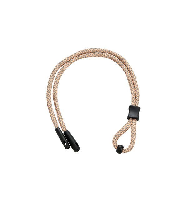  「 メガネ・サングラス ストラップ  【ロープ調】 スポーツ用 フェス 落下・ズレ防止 調整 ギフト  ｜Zoff」|サングラス|ベージュ1