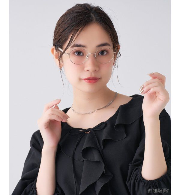  「Zoff｜Disney  &rdquo;Baby Animals&rdquo; メガネ [バンビ ﾓﾃﾞﾙ] ディズニー 伊達・度付き    レンズ交換券付」|メガネ|ゴールド