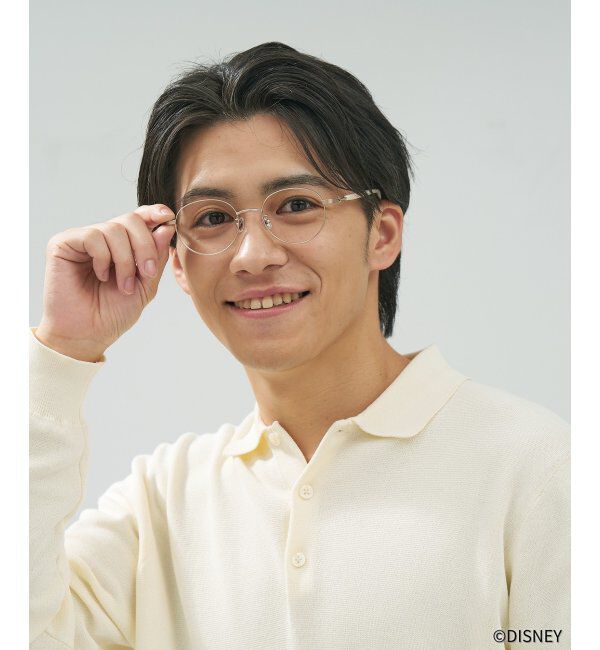  「Zoff｜Disney  &rdquo;Baby Animals&rdquo; メガネ [バンビ ﾓﾃﾞﾙ] ディズニー 伊達・度付き    レンズ交換券付」|メガネ|