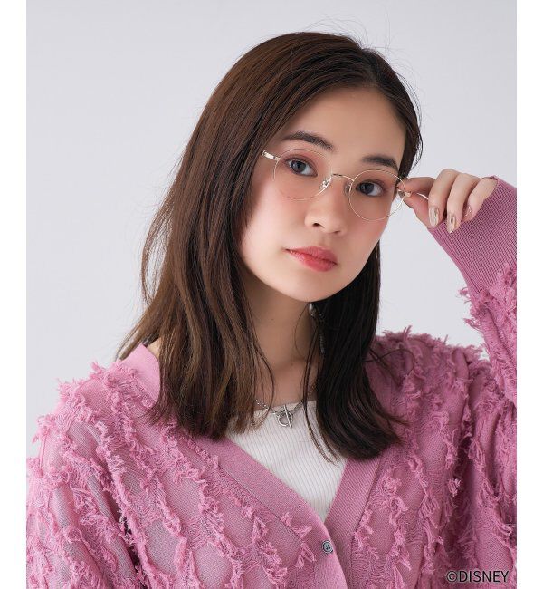  「Zoff｜Disney  &rdquo;Baby Animals&rdquo; メガネ [バンビ ﾓﾃﾞﾙ] ディズニー 伊達・度付き    レンズ交換券付」|メガネ|