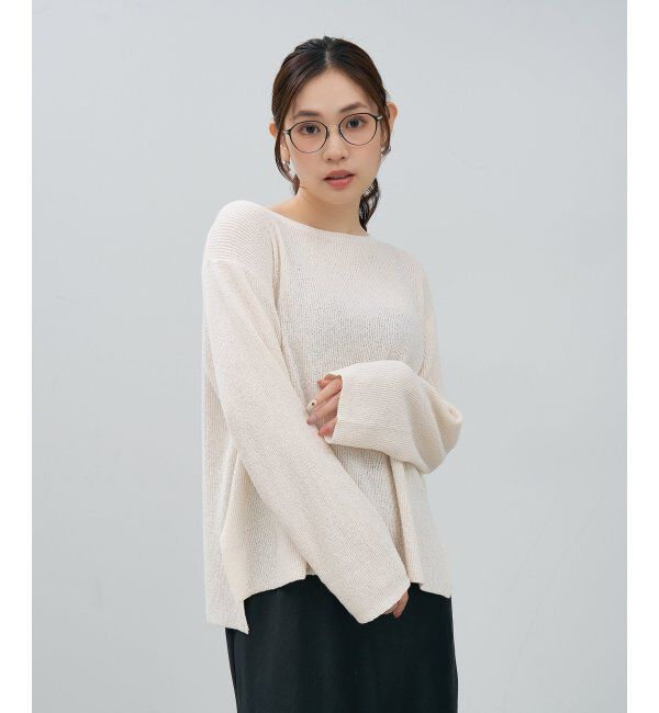  「ボストン型 メガネ | チタン 軽量 メタル 伊達・度付き ユニセックス 大人可愛い Zoff  レンズ交換券付」|メガネ|