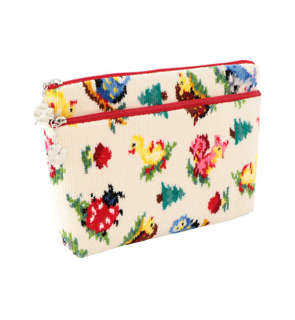 FEILER「ハイジフレンズフォレスト　ポーチ　HFO-201101」|ポーチ|アイボリー