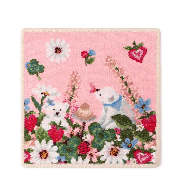 FEILER「ハブアワンダフルデイ！　ハンカチ」|ハンカチ|ベージュ