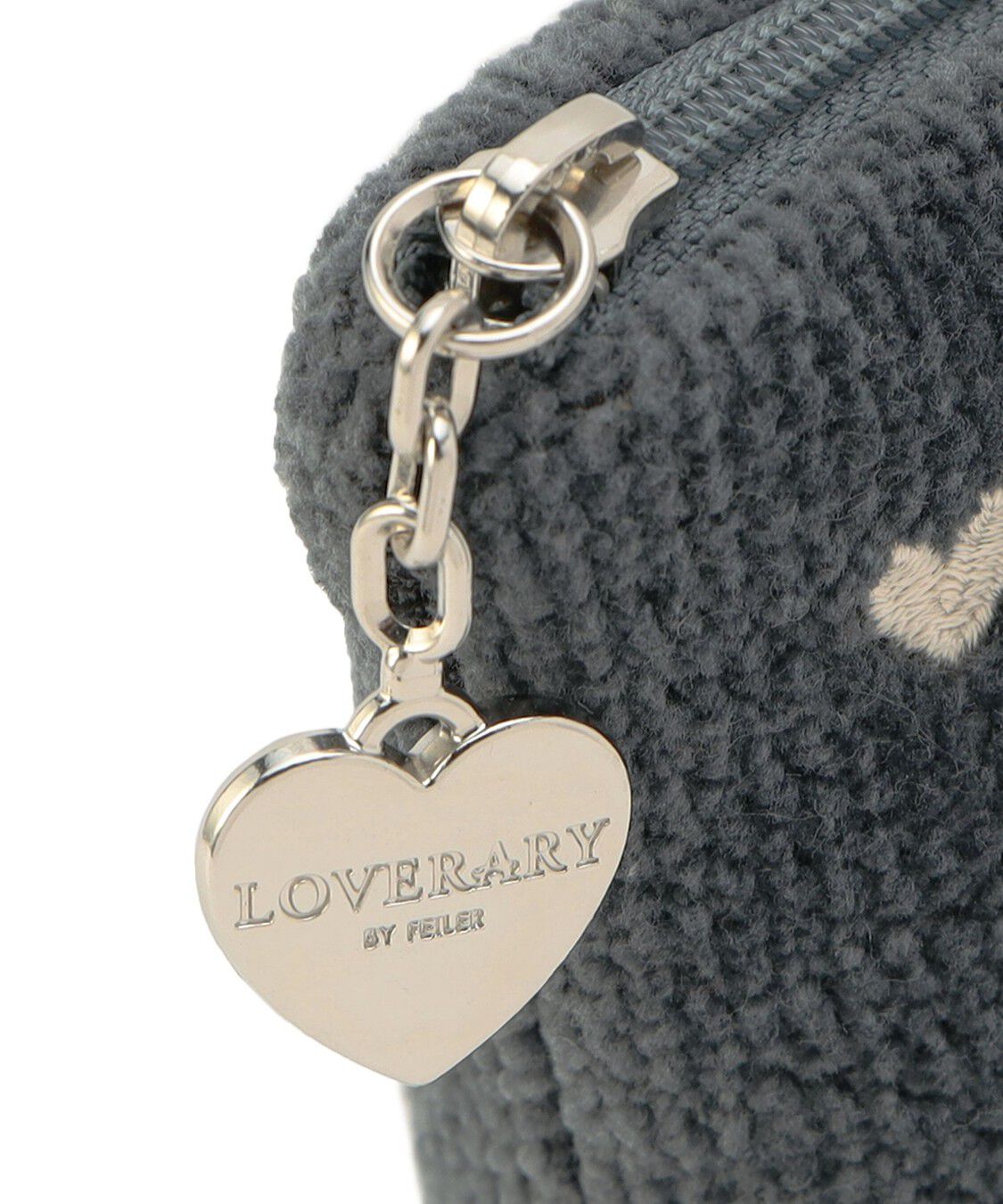 LOVERARY BY FEILER「ラブラリーハート　舟型ポーチM　L/LRH-257147」|ポーチ|