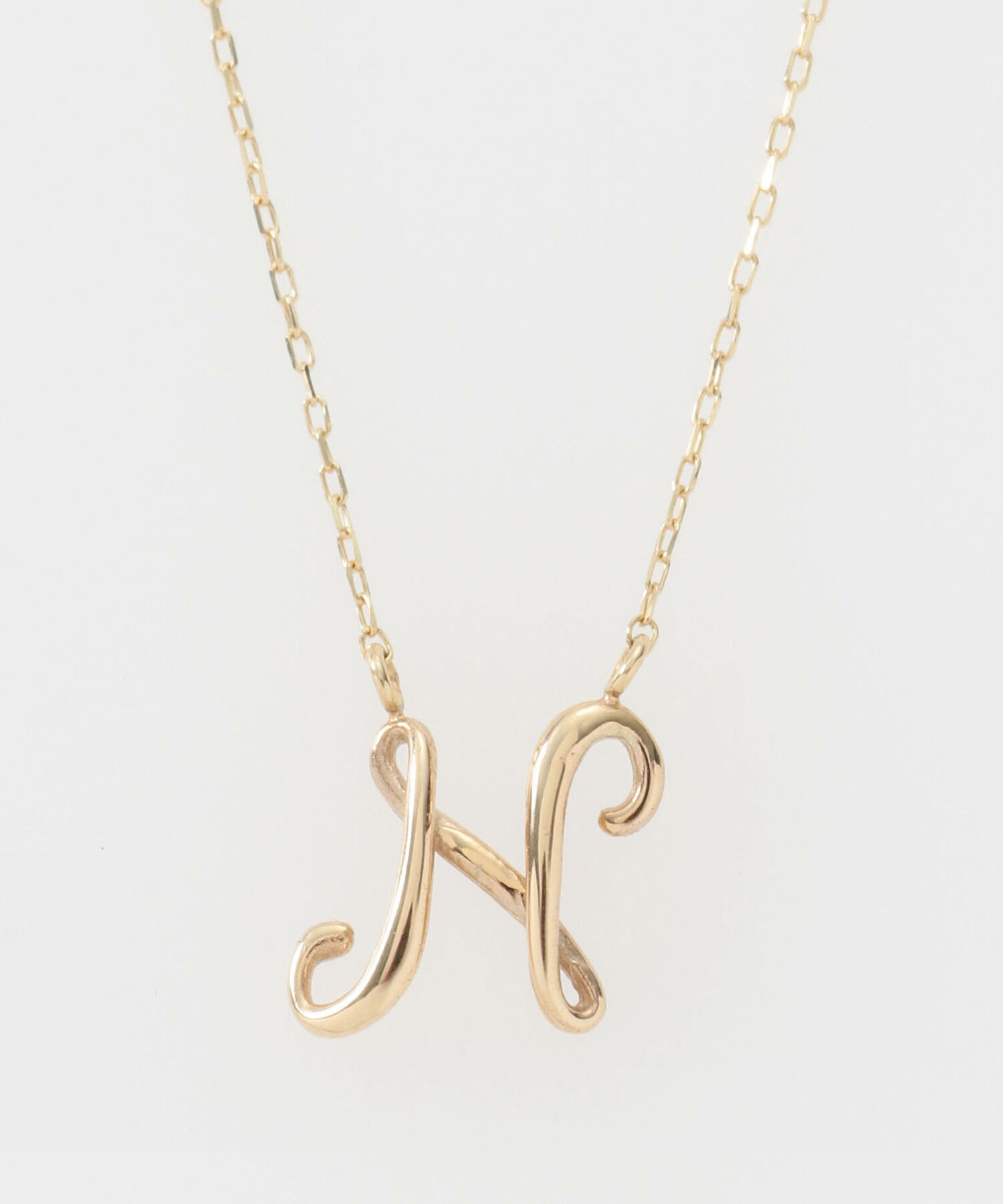 JUPITER「【K10】イニシャルネックレス」|ネックレス|