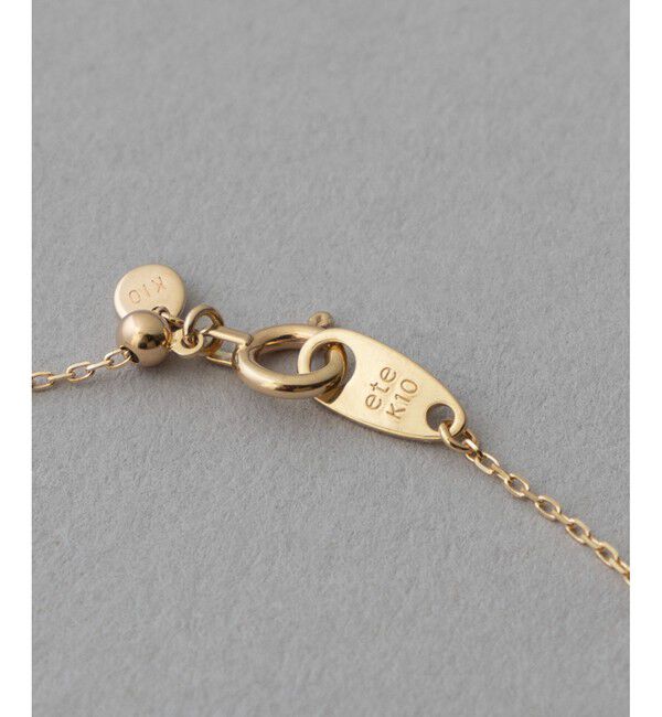 ete「K10YG ブリリアント ブラウンダイヤモンド ブレスレット」|ブレスレット・バングル|