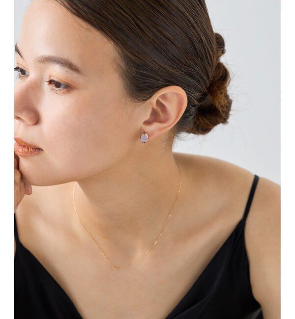 ete「ナチュラルストーン ピアス」|ピアス|