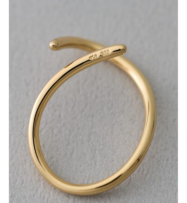 ete「[シェイドカフ] プレーン S イエローゴールド」|イヤーカフ|