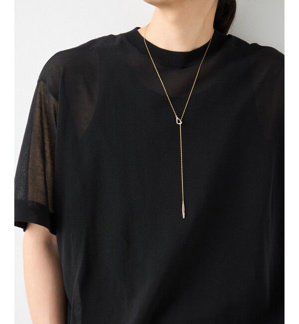 ete「[トリカラー] ラリエットネックレス」|ネックレス|