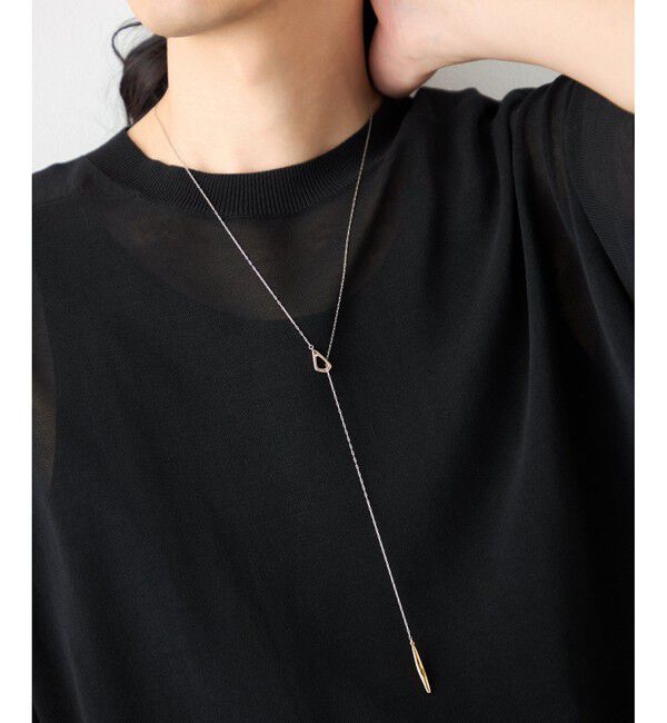 ete「[トリカラー] ラリエットネックレス」|ネックレス|