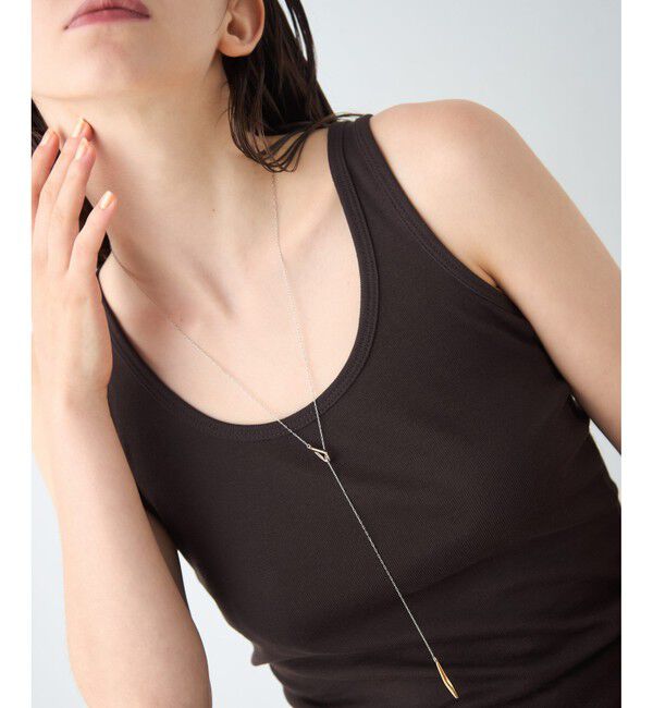 ete「[トリカラー] ラリエットネックレス」|ネックレス|