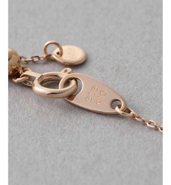 ete「[レイヤード] K10MPG ダイヤモンド ブレスレット」|ブレスレット・バングル|