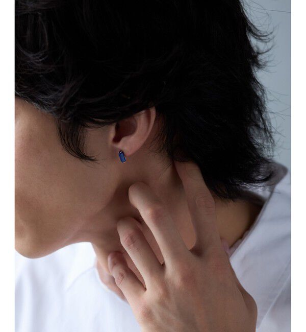 Jouete「[ピンズ] K10YG ピアス ラピスラズリ」|ピアス|