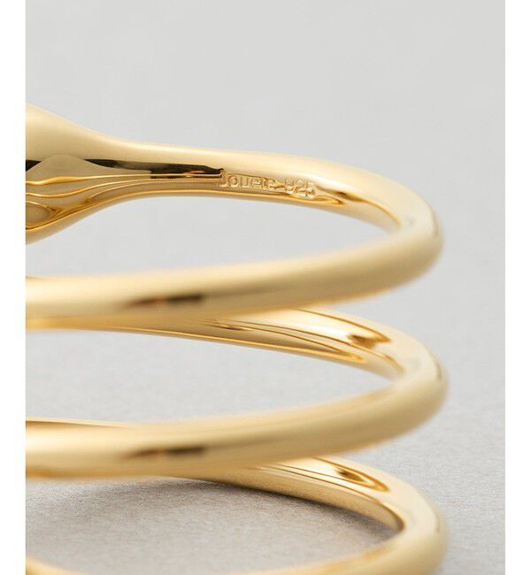 Jouete「リング カラーパール スパイラル」|リング|