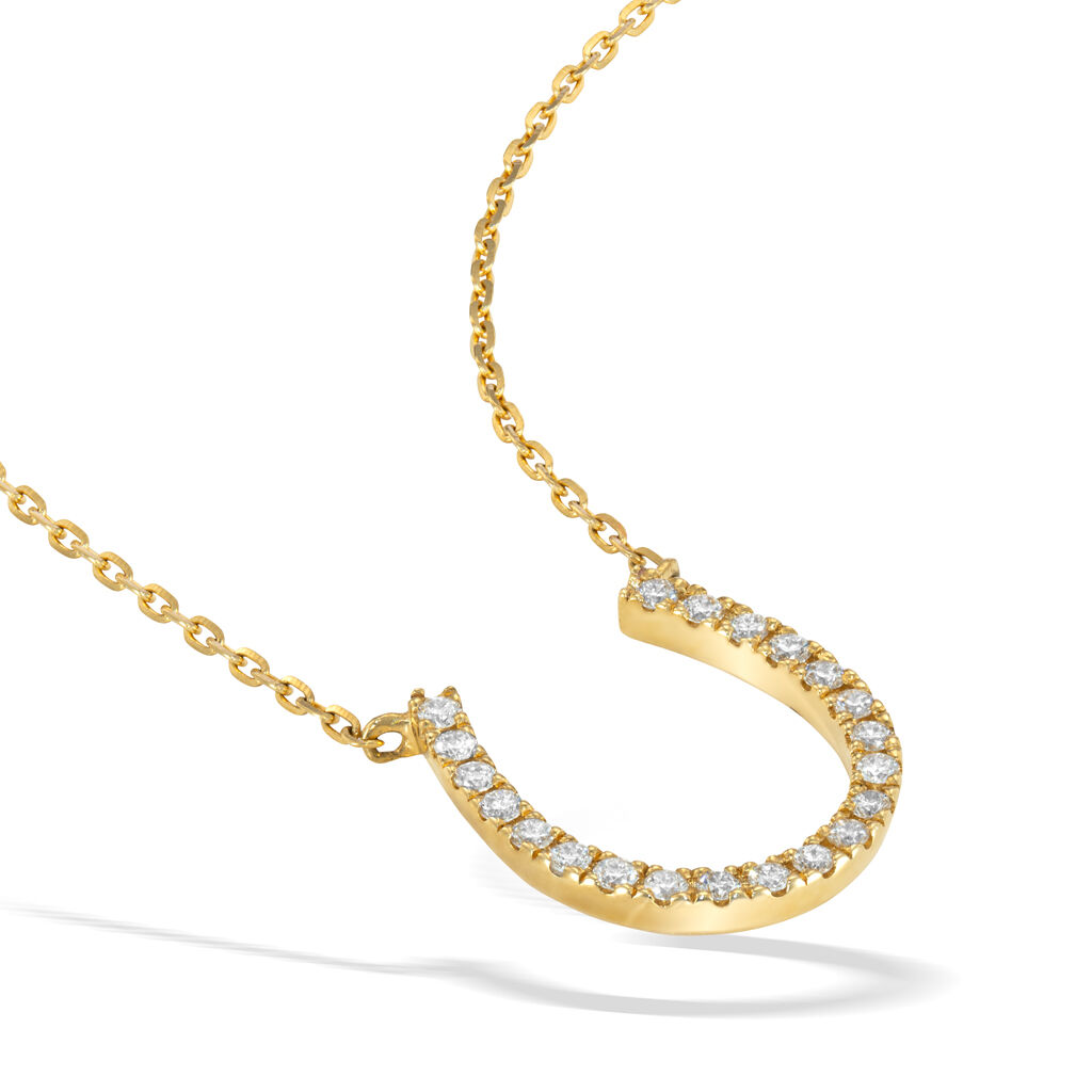 STAR JEWELRY「DIAMOND HORSESHOE NECKLACE」|ネックレス|