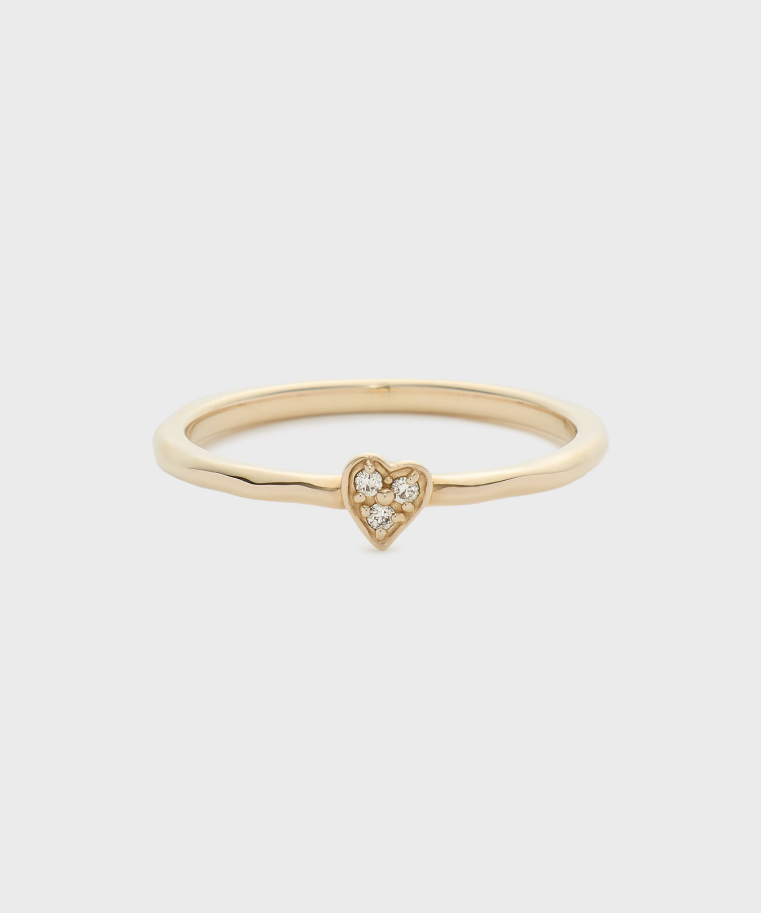 NOJESS「K5ダイヤモンドピンキーリング」|リング|無色