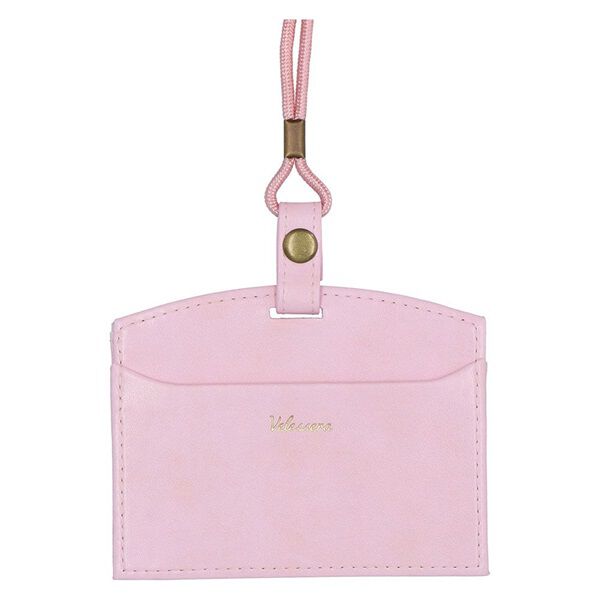 Velessera「ＩＤホルダー／ヴェレセラ・ステーショナリー」|ストラップ|ﾊﾟｽﾃﾙﾋﾟﾝｸ