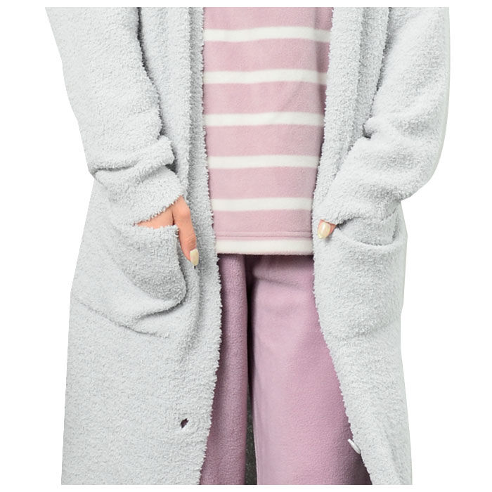 BACKYARD FAMILY「レディース ロング カーディガン 通販 ロングカーディガン 厚手 ワンマイルウェア 上着」|ルームウェア|