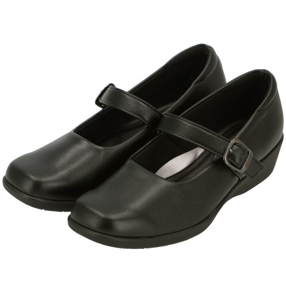 BACKYARD FAMILY「パンジー 靴 通販 Pansy パンプス レディース オフィス 通勤 ビジネス 抗菌加工 シンプル」|パンプス|ブラック1