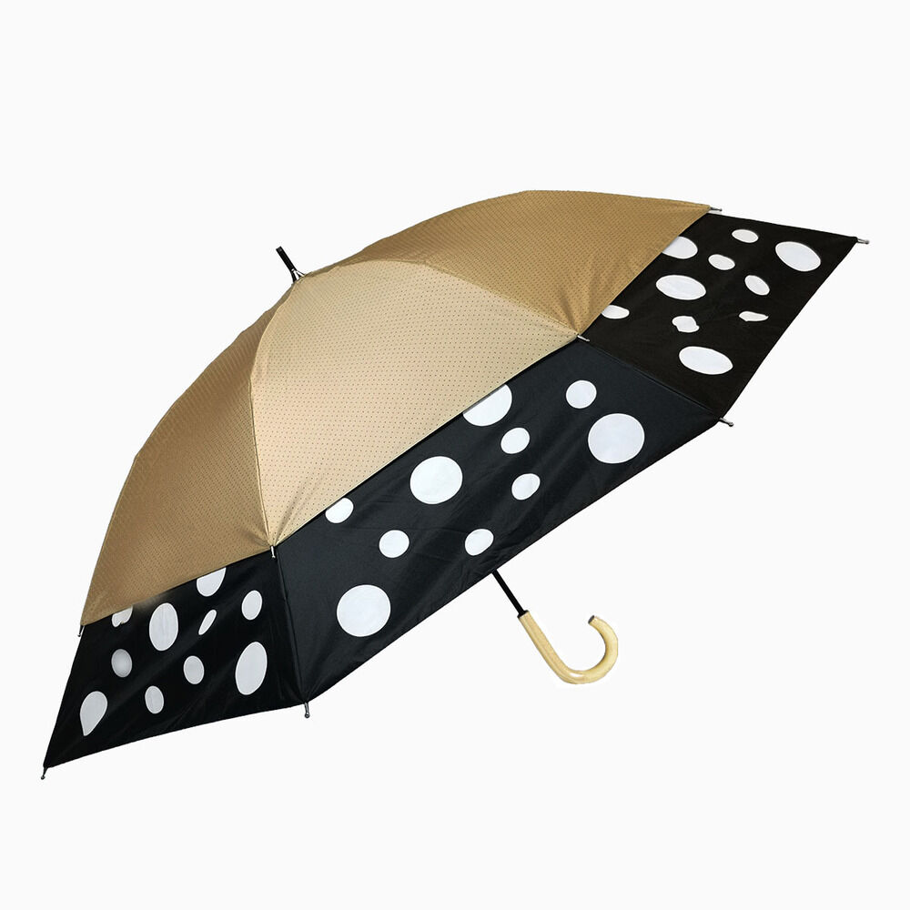 BACKYARD FAMILY「トランスフォーム傘 通販 HYGGE ヒュッゲ 60cm 45cm 耐風 手開き UVカット」|傘|ベージュ1
