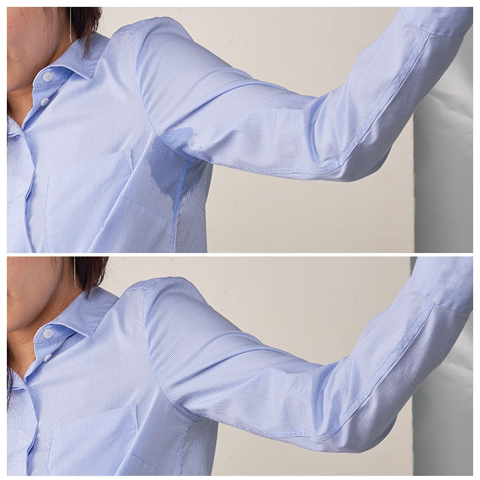 BACKYARD FAMILY「ノンワイヤー 綿 ブラジャー 通販 綿100% 脇汗ガードブラ 汗取りインナー 脇汗パッド」|インナー|