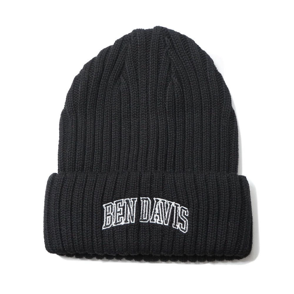 BACKYARD FAMILY「ニット帽 BEN DAVIS ベンデイビス BDW-9500CL 通販 ニットキャップ ブランド」|ニット帽|ブラック3