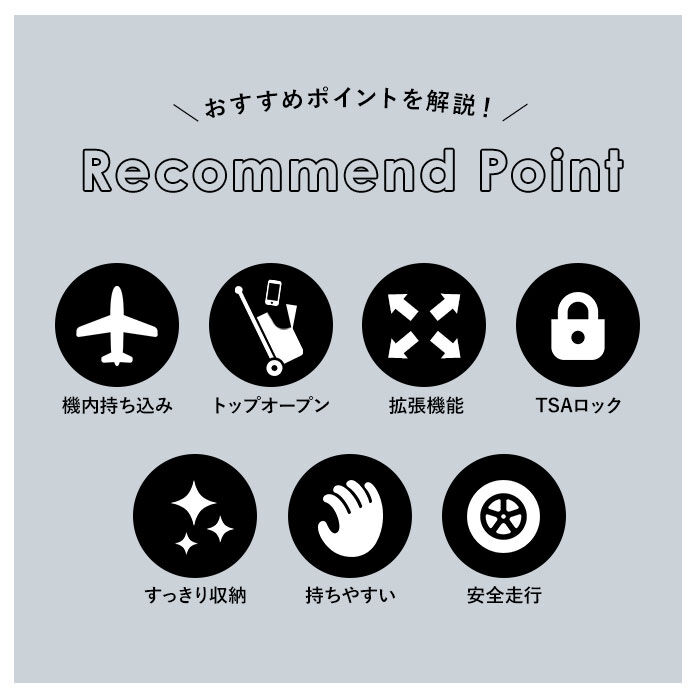 BACKYARD FAMILY「HeM スーツケース ヘム リム 39-506 通販 キャリーバッグ キャリーケース 機内持ち込み」|キャリーケース|