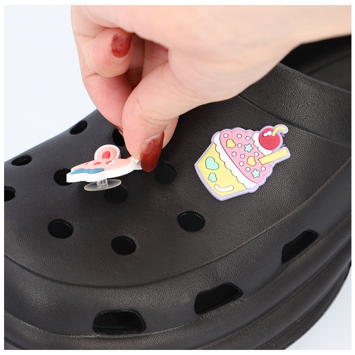 BACKYARD FAMILY「厚底サンダル アクセサー付き 通販 サンダル シャワーサンダル 厚底 アクセサー かわいい」|サンダル|