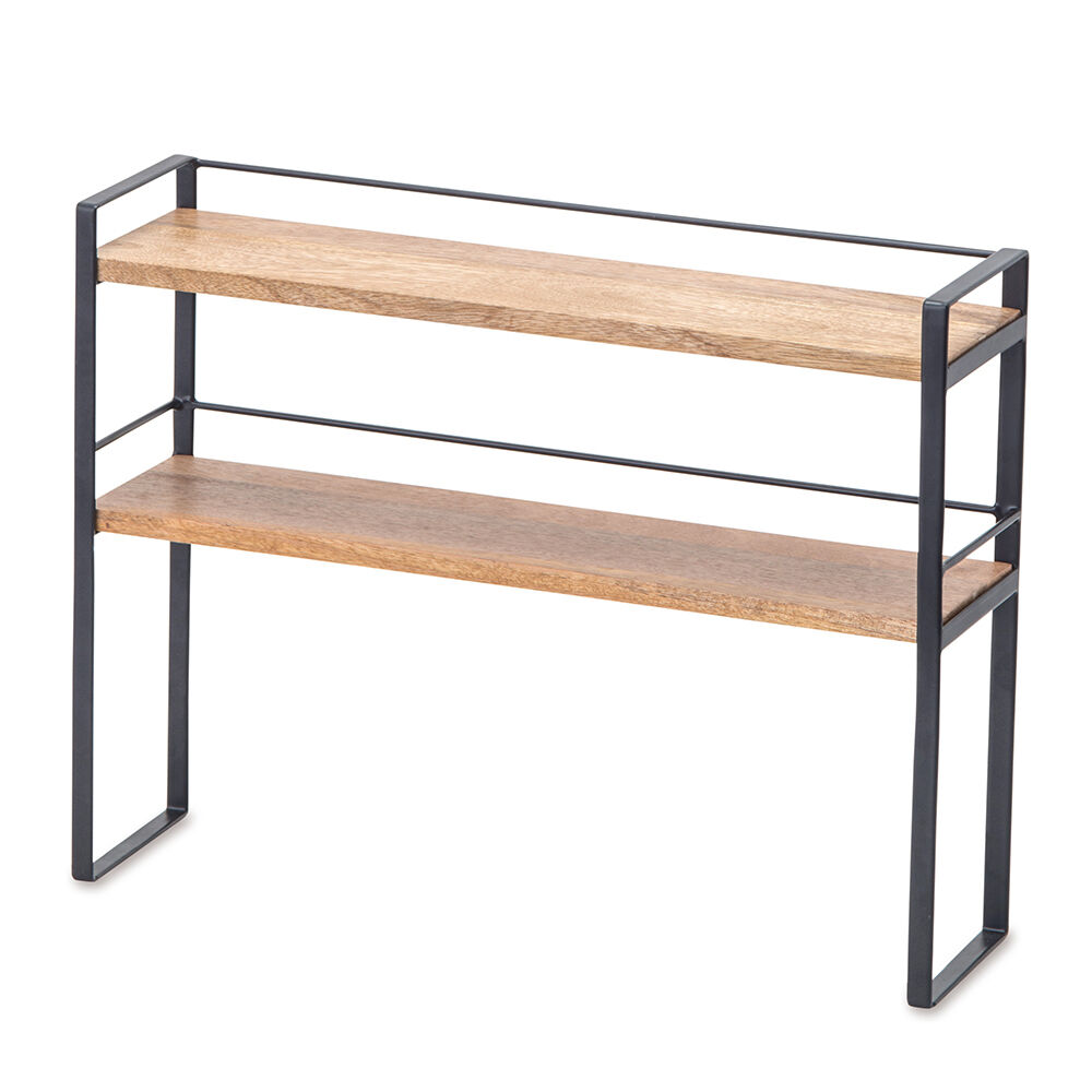 BACKYARD FAMILY「マルチラック 机上 ラック 通販 デスクラック デスクボード 机上台 机上ラック 木製 スチール」|その他|ベージュ1