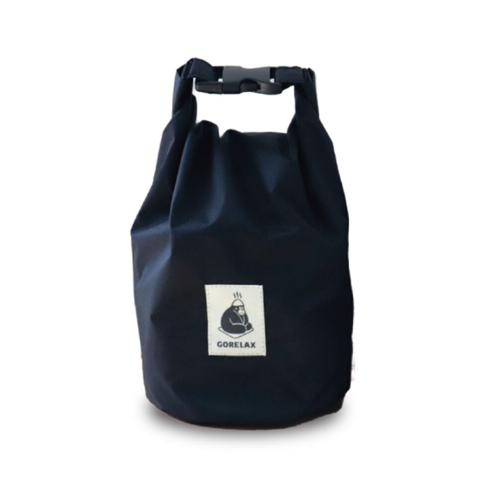 BACKYARD FAMILY「ごリラックス サウナバッグ 通販 スパバッグ サウナ バッグ メッシュバッグ 小さめ メンズ 撥水」|その他|ブラック1