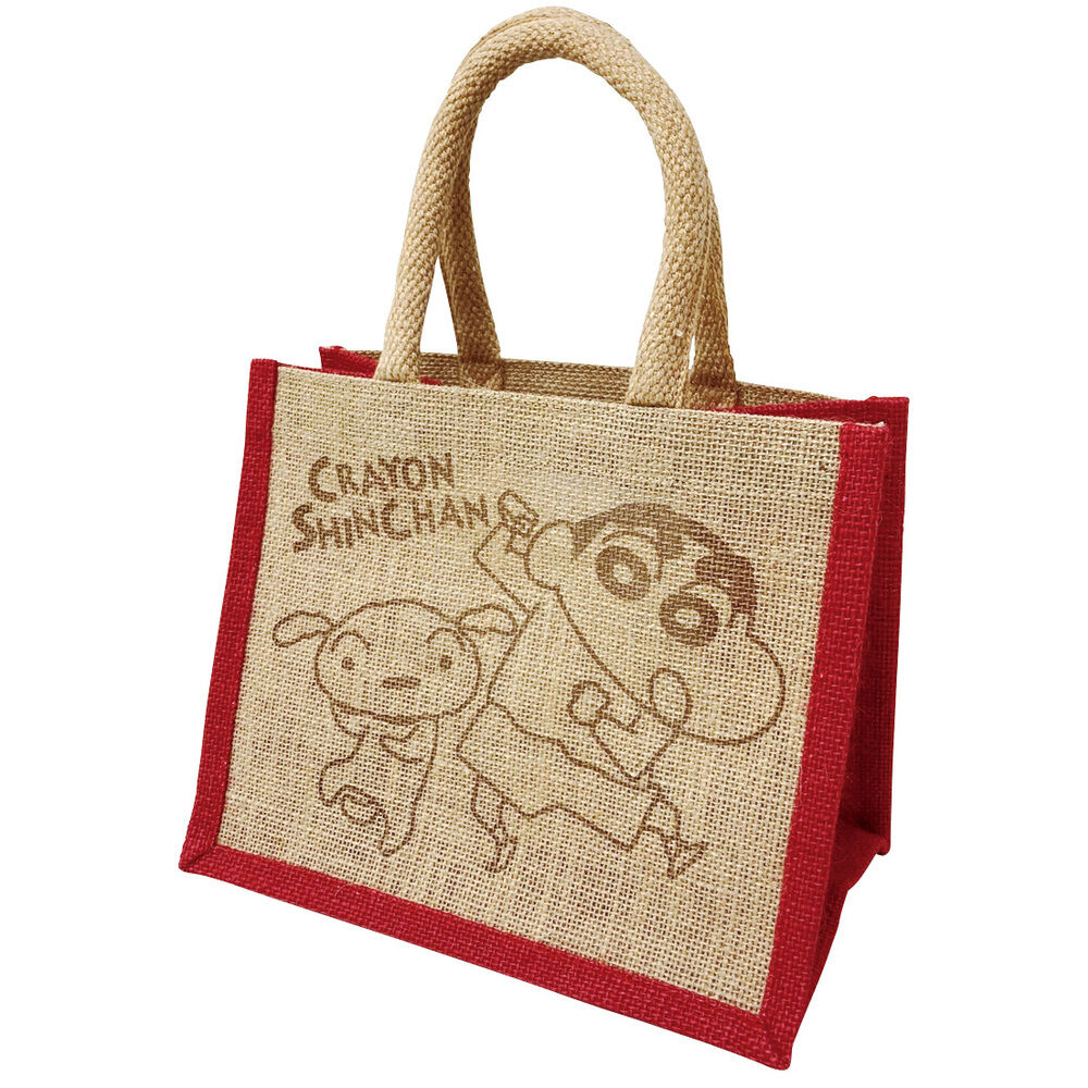 BACKYARD FAMILY「キャラクター ランチバッグ M ランチバック 通販 ジュートマイバッグ お弁当入れ トート」|トートバッグ|レッド2