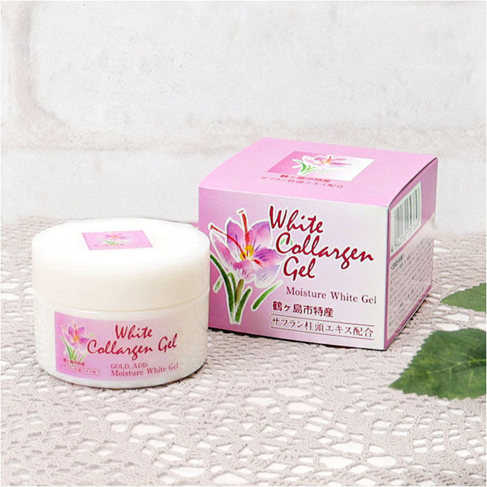 BACKYARD FAMILY「保湿クリーム 通販 日本製 サフラン配合 ホワイト コラルゲン ゲル 50g 保湿ゲル 顔」|フェイスマスク・パック|