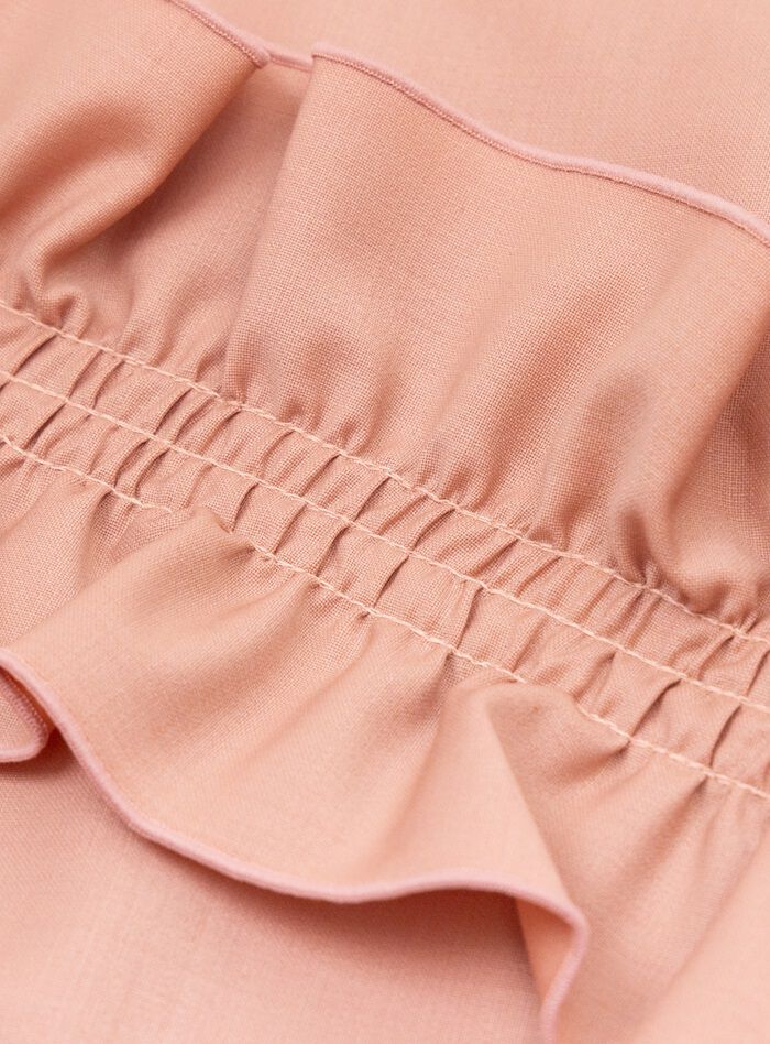 BACKYARD FAMILY「MIND マインド フリル ブラウス 長袖 通販 フリルブラウス 長袖ブラウス 長袖シャツ シャツ」|シャツ・ブラウス|