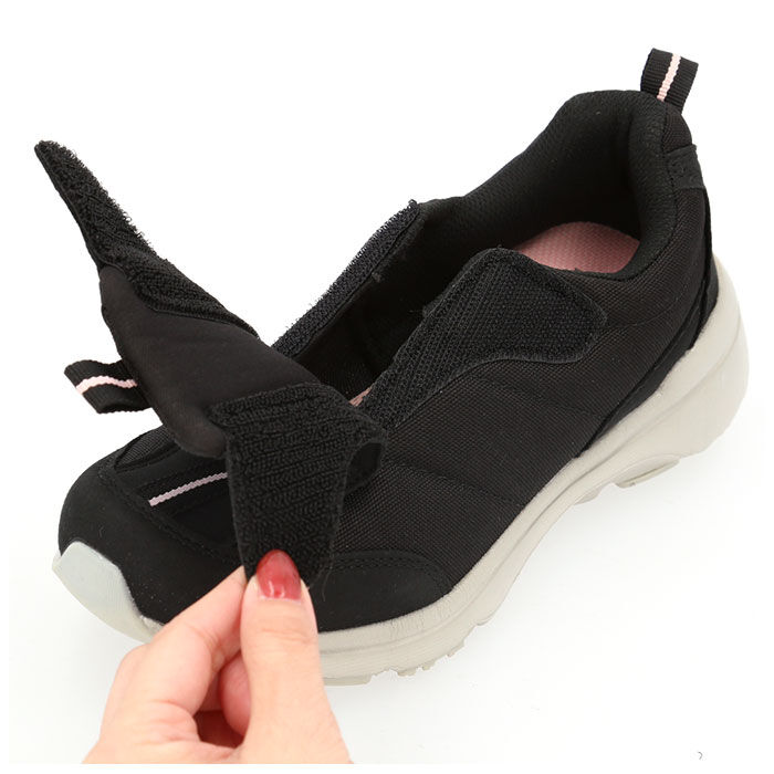 BACKYARD FAMILY「スニーカー 高齢者 レディース 通販 あなた想い LE3950 靴 羽マジックシューズ」|スリッポン|